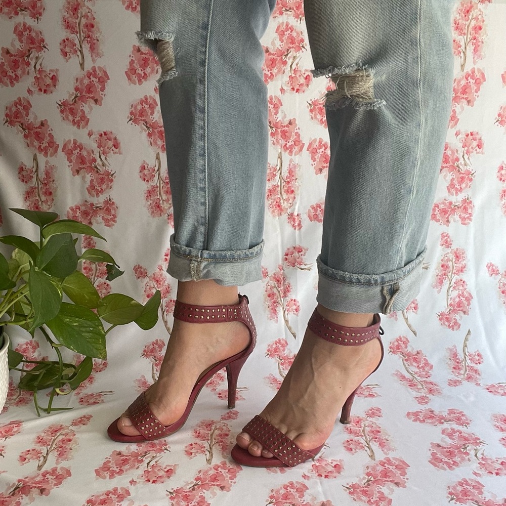 Massimo red heel